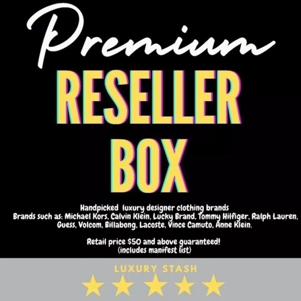 PREMIUM RESELLER STARTER PACK | Name Brands Bundle |$250+ VALUE (5 pcs) NWT/NWOT